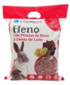 Heno Con Pétalos De Rosas Y Diente De León